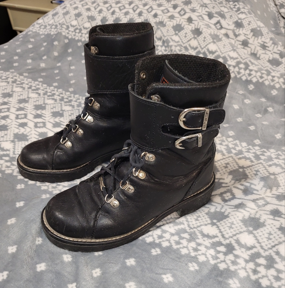 Harley-Davidson Women's Leather Boots Size 8 Style# 81110
